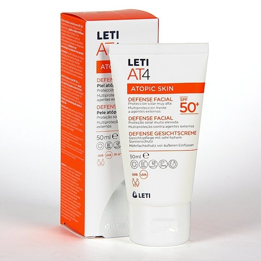 Leti AT4 Defense Facial SPF+50