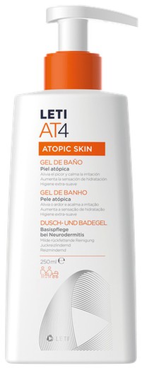 Leti AT4 Gel de Baño Dermograso 750ml