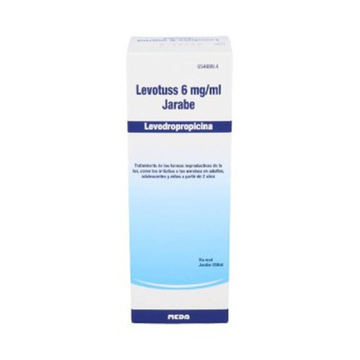 Levotuss 6 Mg/Ml Jarabe 200 Ml