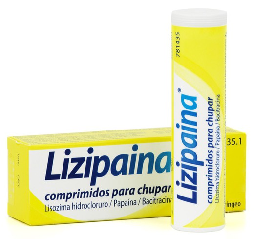 Lizipaina 20 Comprimidos Para Chupar