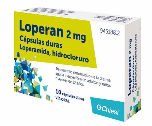 Loperan 2 Mg 10 Capsulas