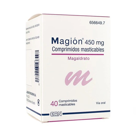 Magion 450 Mg 40 Comprimidos Masticables