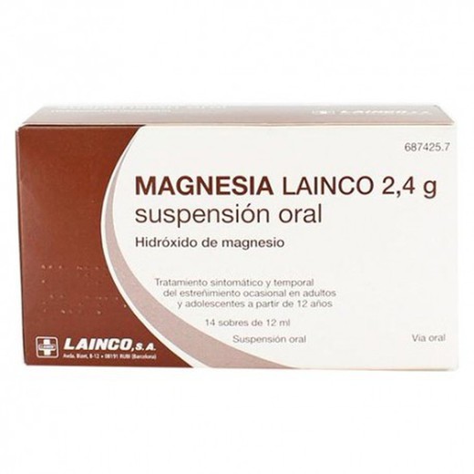 Magnesia Lainco 2.4 G 14 Sobres Suspension Oral