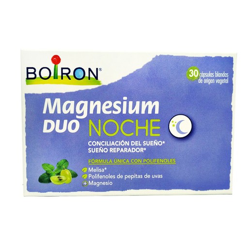 Magnesium DUO Noche 30 Cápsulas Blandas