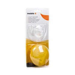 PEZONERA CONTACT MEDELA SILICONA TALLA L, 2 UNIDADES - Farmacia Junco Díez