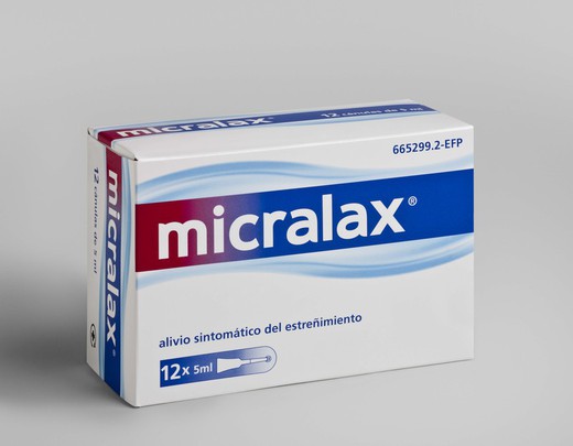 Micralax Emulsion Rectal 12 Microenemas 5 Ml