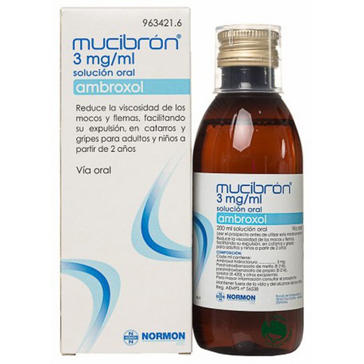 Mucibron 3 Mg/Ml Solucion Oral 200 Ml