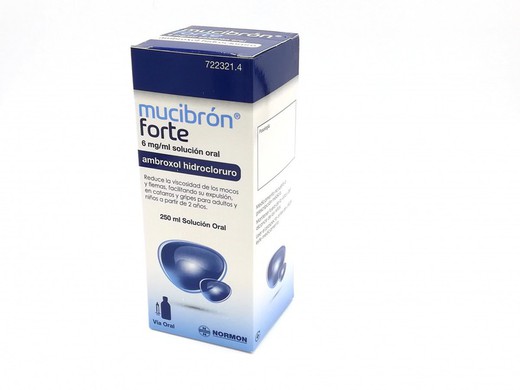 Mucibron Forte 6 Mg/Ml Solucion Oral 250 Ml