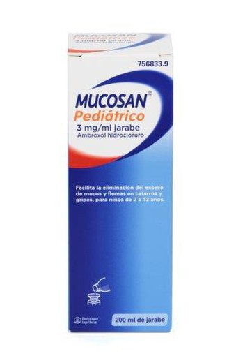 Mucosan Pediatrico 3 Mg/Ml Jarabe 200 Ml