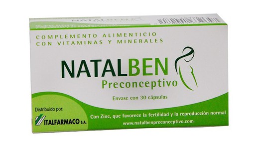 Natalben Preconceptivo 30 Caps