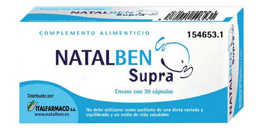 Natalben Supra 30 Caps