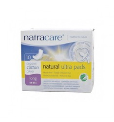 Natracare Compresa Extra Larga C/Alas 10u