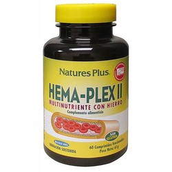 Nature's Plus Hema-Plex II 60 comprimidos fraccionables
