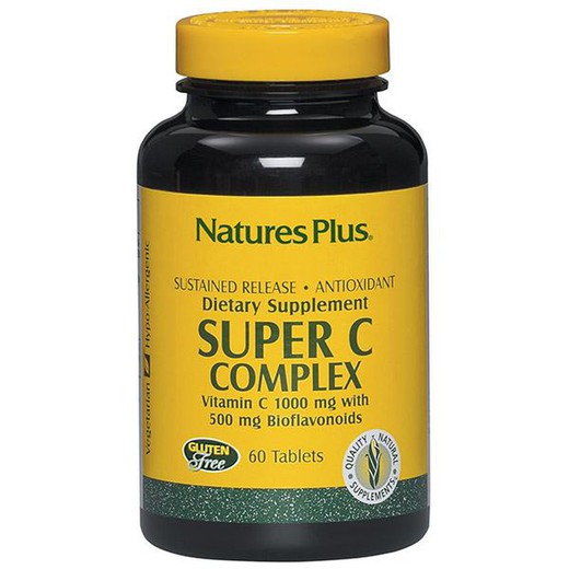 Nature's Plus Super C Complex 60 comprimidos