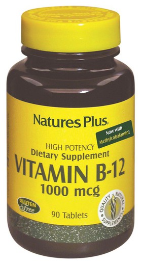 Nature's Plus Vitamina B12 1000 mcg 90 comprimidos