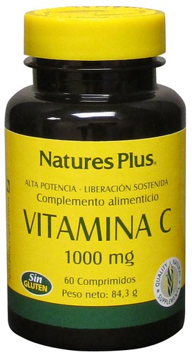 Nature´S Plus Vitamina C 1000 Mg 60 Comp