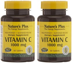 Nature´S Plus Vitamina C 1000 Mg 60 Comprimidos Duplo