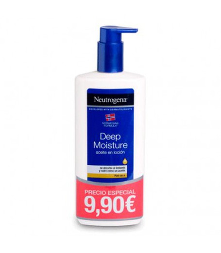 Neutrogena Aceite en Loción Hidratación Profunda 400 ml