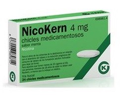 Nicokern 4 Mg 24 Chicles Sabor Menta