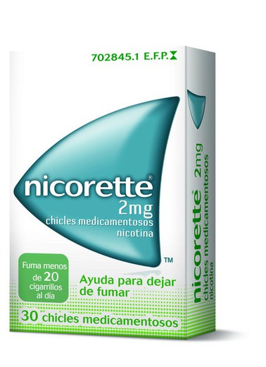 Nicorette 2 Mg 30 Chicles