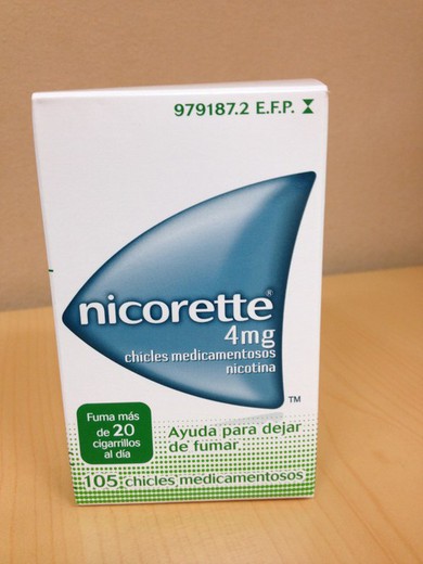 Nicorette 4 Mg 105 Chicles