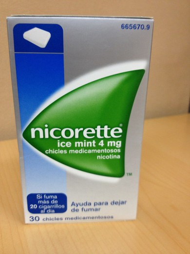 Nicorette Ice Mint 4 Mg 30 Chicles