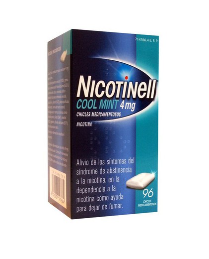 Nicotinell Cool Mint 4 Mg 96 Chicles Medicamento