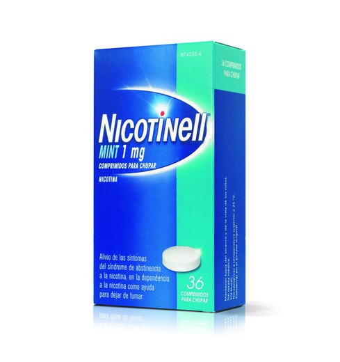 Nicotinell Mint 1 Mg 36 Comprimidos Para Chupar