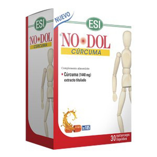 No Dol Curcuma 30 Naturcaps Liquidas Trepat Diet