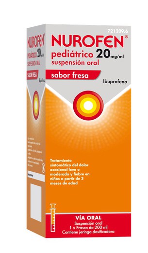 Nurofen Pediatrico 20 Mg/Ml Suspension Oral 200