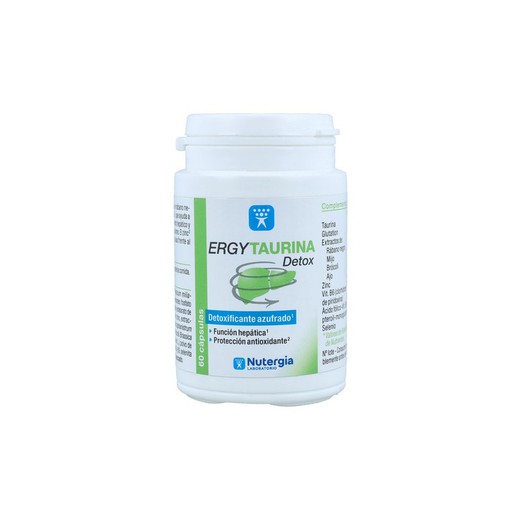 NUTERGIA ERGYTAURINA DETOX 60 CAPS