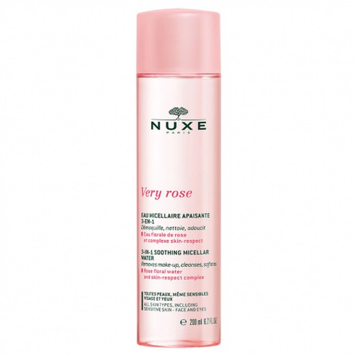 Nuxe Very Rose Agua Micelar 3 en 1. Todo tipo de pieles 200 ml