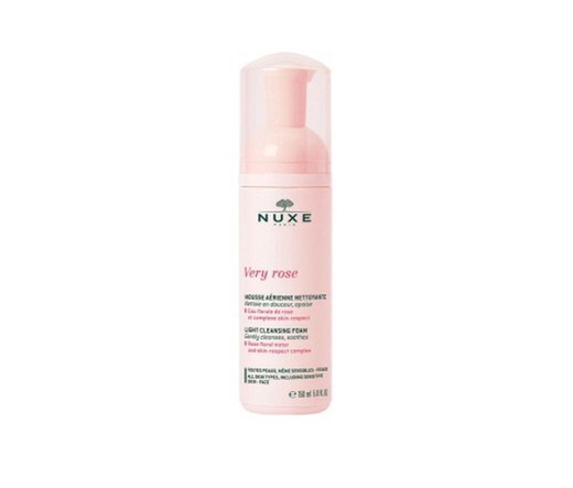 Nuxe Very Rose Espuma Ligera Limpiadora 150 ml