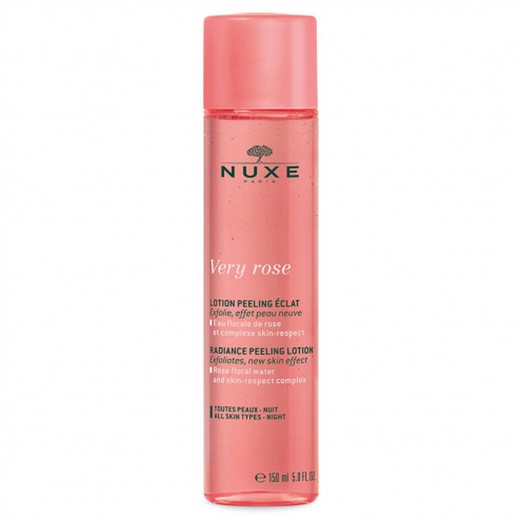 Nuxe Very Rose Loción Peeling Luminosidad 150 ml