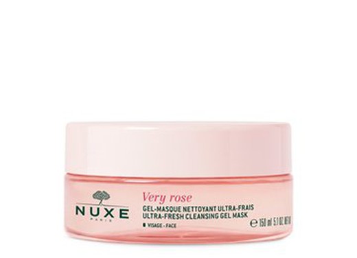 Nuxe Very Rose Mascarilla-Gel Limpiadora Ultra-Fresca 150 ml