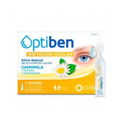 Optiben Irritación Ocular 10 Ampollas unidosis 0.4ml