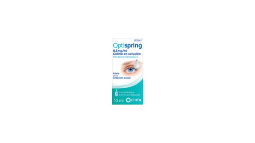 Optispring 0.5 Mg/Ml Colirio 1 Frasco Solucion