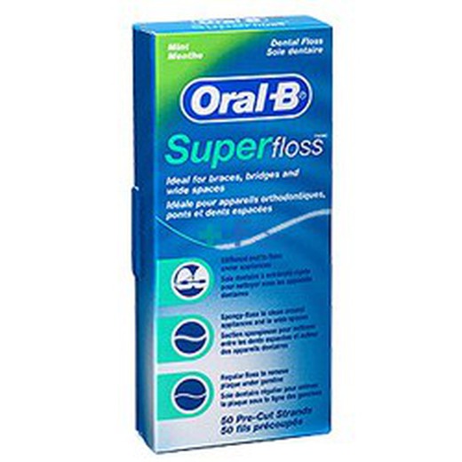 Oral B Super Floss Hilo 50 M