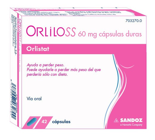 Orliloss 60 Mg 42 Capsulas (Blister)