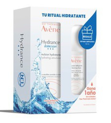 Pack Hidratación Avene Hydrance serum y crema ligera