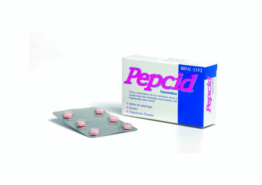 Pepcid 10 Mg 12 Comprimidos Recubiertos