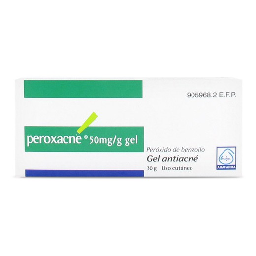 Peroxacne 50 Mg/G Gel Topico 30 G