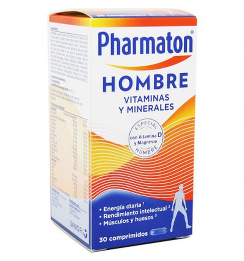 Pharmaton Hombre 30 comprimidos
