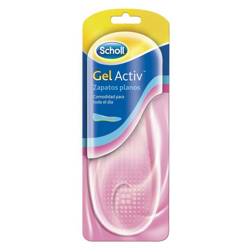 Plantillas Scholl Gel Activ Zapato Plano