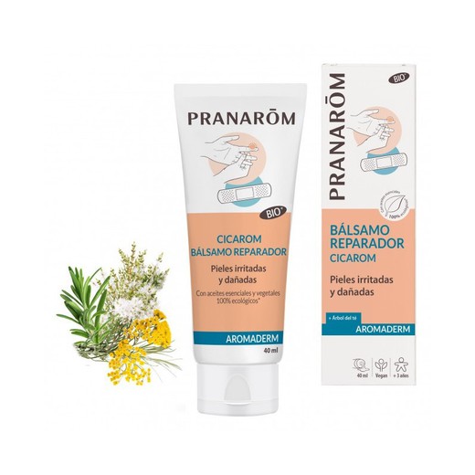 Pranarom Aromaderm Cicarom Bálsamo Reparador 40 ml