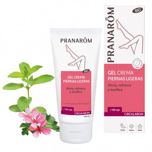 Pranarom Circularom Gel Crema Piernas Ligeras BIO