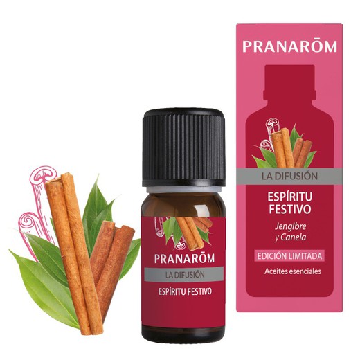 Pranarom Difusion Espiritu Festivo 10ml