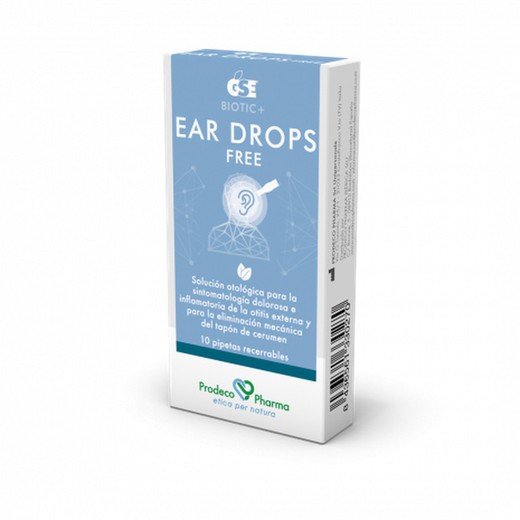 Prodeco Pharma GSE Ear Drops Free 10 Pipetas