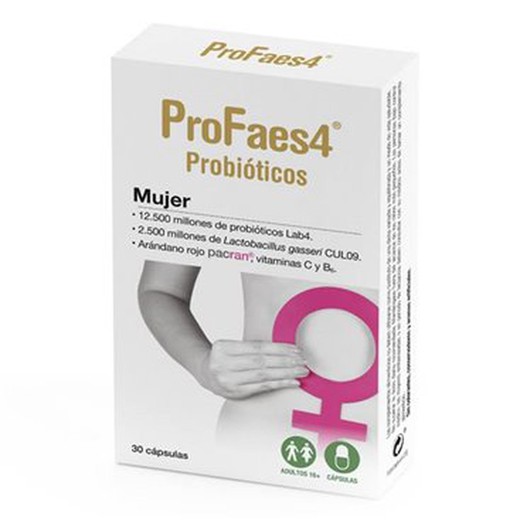 Profaes4 Mujer Probiótico 30 caps.