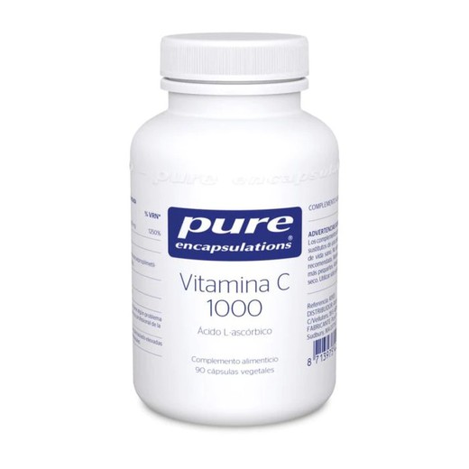 Pure Encapsulations Vitamina C 1000 mg 90 cápsulas